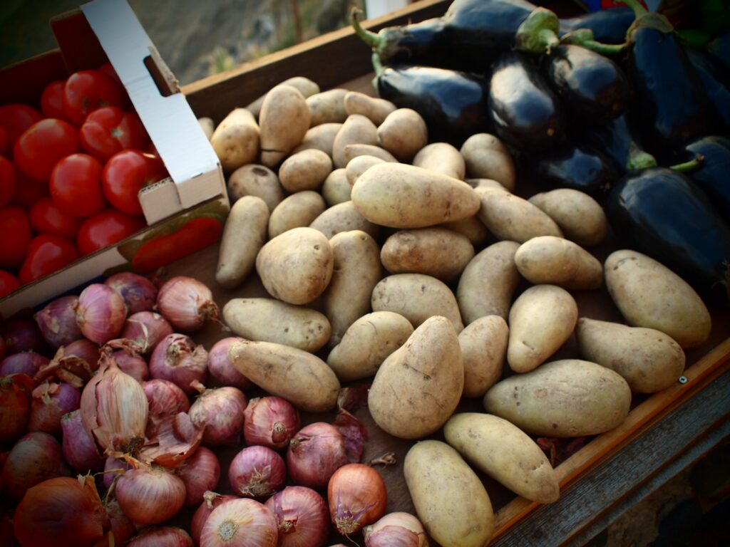 ギリシャの風土に育まれる野菜