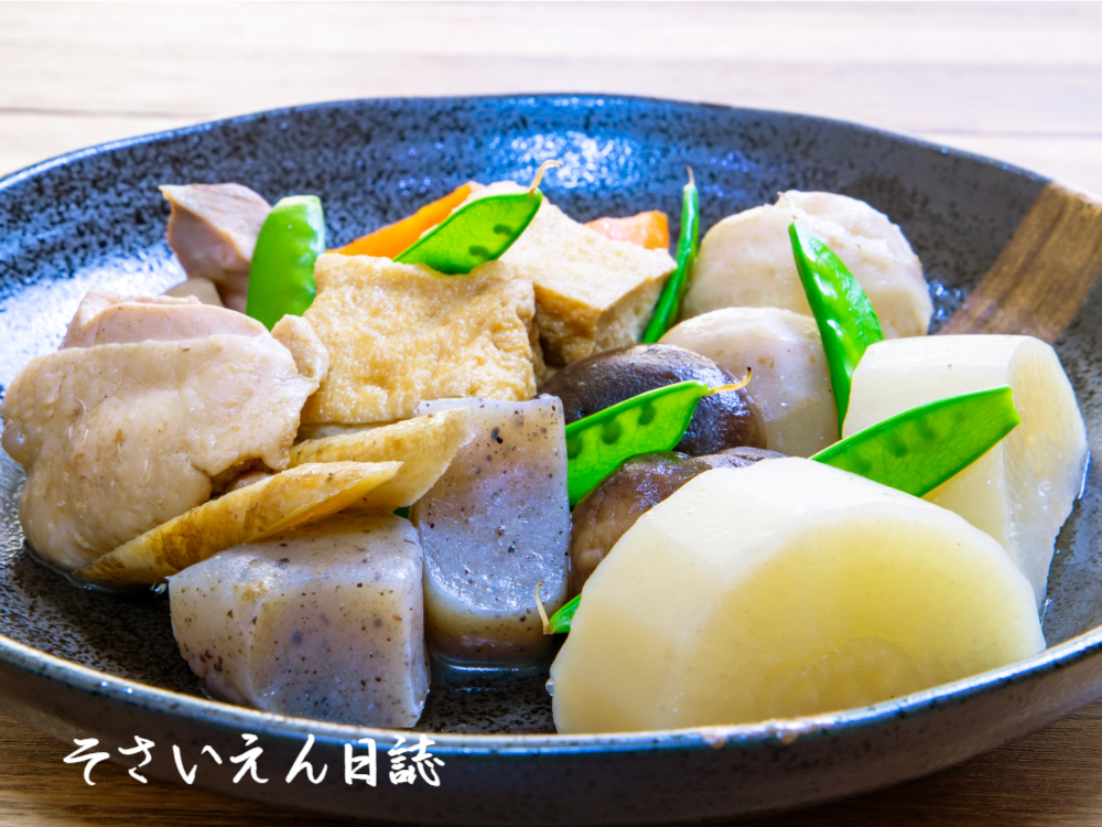 だいこんの煮〆め｜大根物語