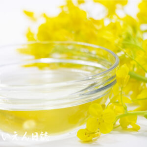 菜の花と菜種の油