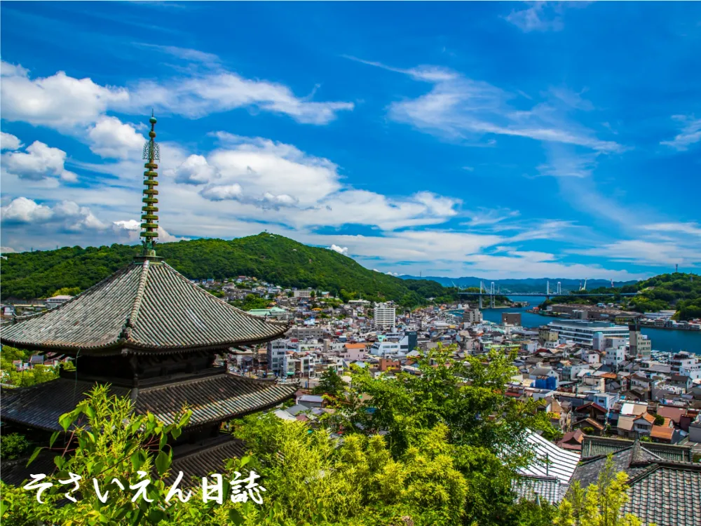瀬戸内の廻船と菜の花
