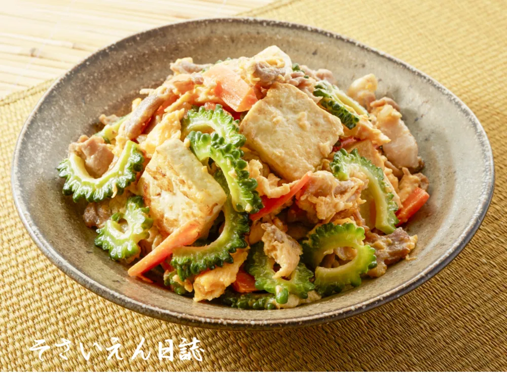 島豆腐入りゴーヤチャンプル