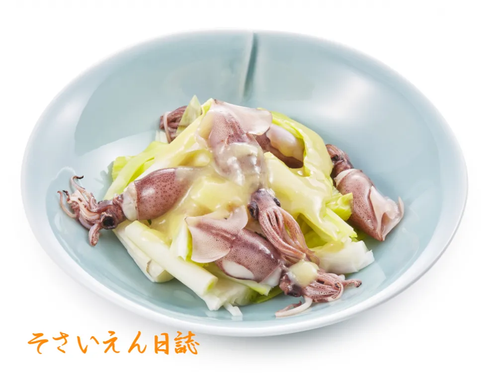 ホタルイカとうるいのぬた