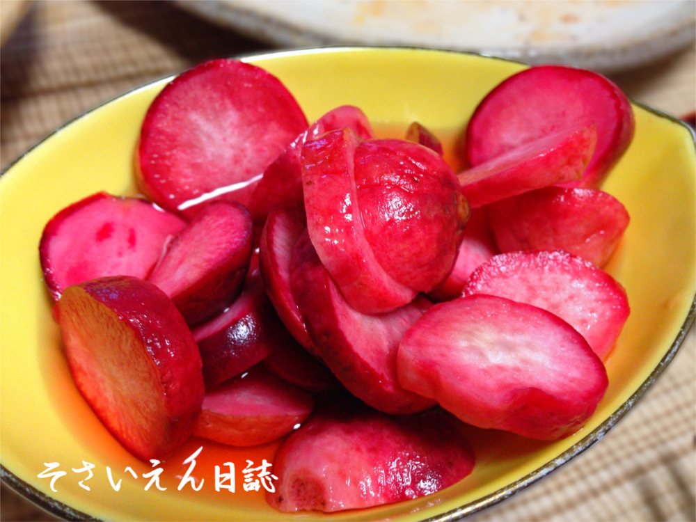 ラディッシュ酢漬け