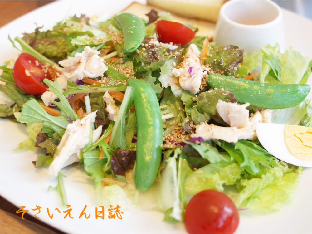 葉物サラダ プレート