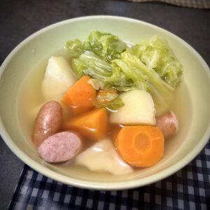 春にんじん栄養、コンソメスープ
