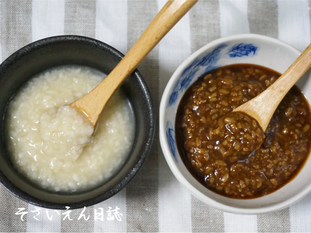 塩麹と醤油麹