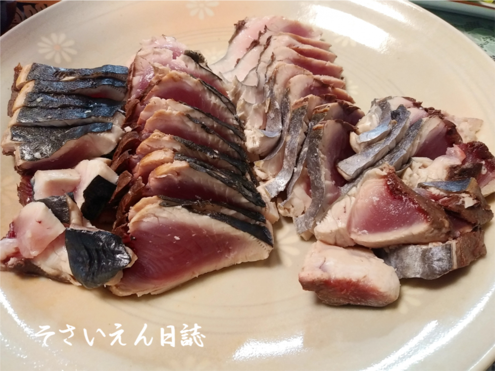 初鰹木の芽 たたき